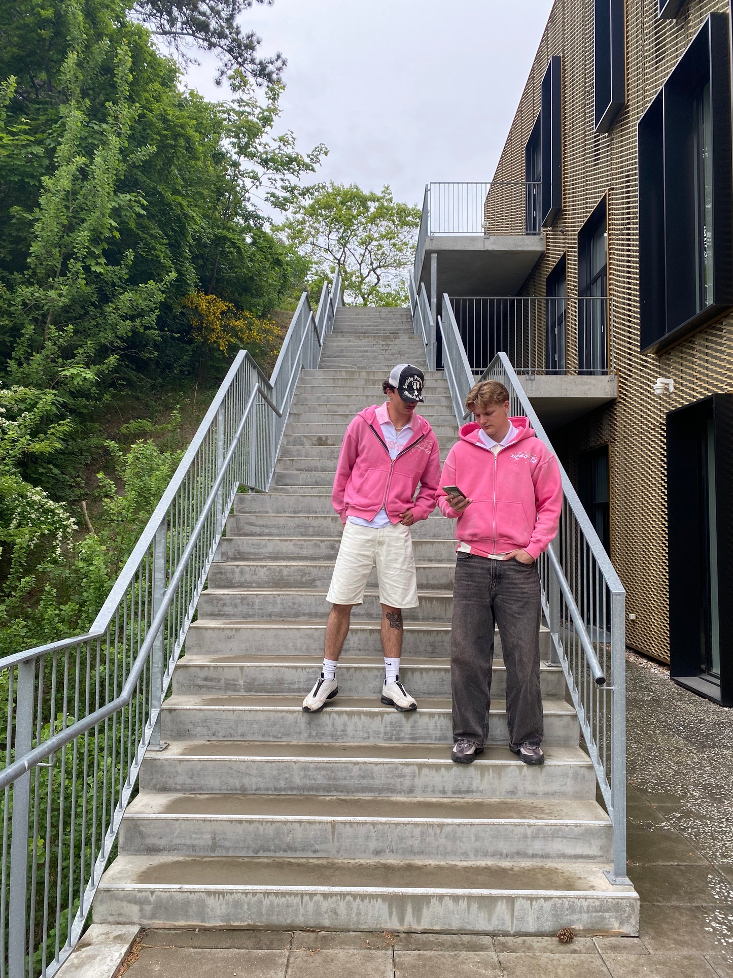 Cherry Blossom zip-up