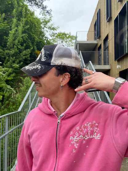 Cherry Blossom zip-up