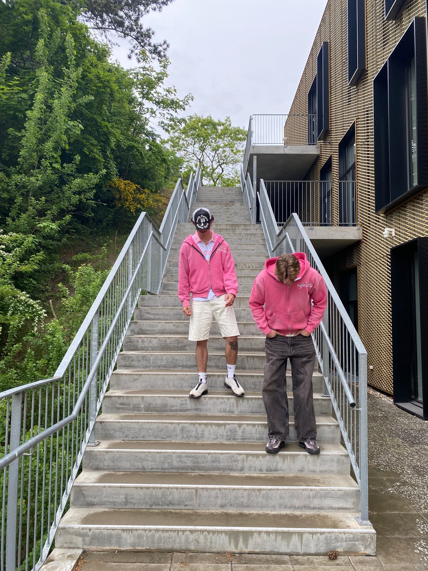 Cherry Blossom zip-up